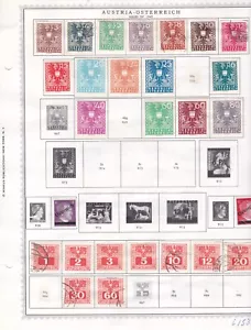 AUSTRIA BALANCE OF COLLECTION ( lot 6153 ) - Foto 1 di 2