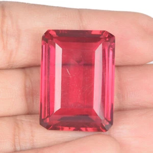 Brazilian Tourmaline 112.40 Ct. Emerald Cut Faceted Loose Gemstone for Jewelry - Picture 1 of 7
