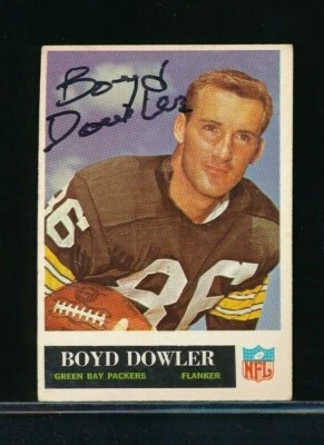 1965 Philadelphia #74 Boyd Dowler signed auto autograph SWSW6 - Image 1 of 2