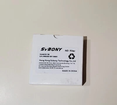 SVBONY SV139 1.25" ND4 Neutral Density Filter 0.6 Moon Filter For Moon Viewing - Image 1 of 2