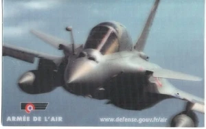   Militaria Sticker  - Avion Rafale Armée de l'air française - Picture 1 of 1
