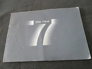 2002 BMW 7 Series 1st Year Detailed Catalog 745i 745Li US Sales Brochure E65 E66 - Imagen 1 de 6