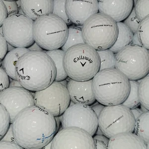 24 pelotas de golf usadas Callaway cromadas mezcla suave - grado 5A AAAAA - suaves/X/XLS - Imagen 1 de 5