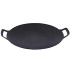  Non Stick Baking Pan Outdoor Grill Tray Korean BBQ Plate Induction Cooker