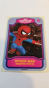 2017 SDCC COMIC CON EXCLUSIVE GENTLE GIANT MARVEL SPIDER-MAN PROMO CARD - Picture 1 of 1