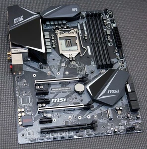 MSI MPG Z390 GAMING EDGE AC Intel LGA1151-2 ATX Motherboard + Wi-Fi - Picture 1 of 4