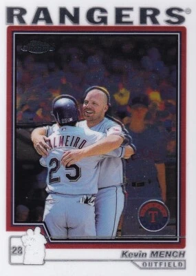 2004 Topps Chrome #188 Kevin Mench Texas Rangers - Image 1 of 2