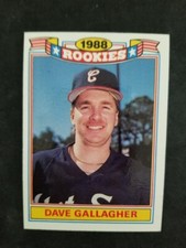 1989 Topps DAVE GALLAGHER card # 8