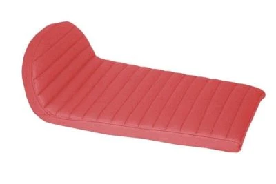 Benelli Mojave Sitz Rote Farbe Kunstleder Cafe Racer 260 360 Motorräder GEc - Bild 1 von 4