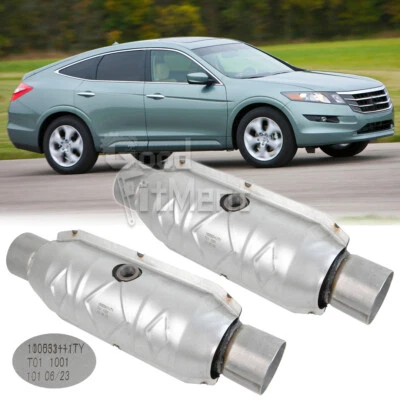 Conversores catalíticos EPA Heat Shield 2X entrada/saída para Honda Accord Hybrid 2.0L 2.5" - Imagem 1 de 4