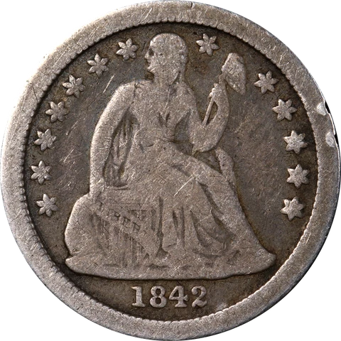 1842-O Seated Liberty Dime Great Deals From The Executive Coin Company Cover