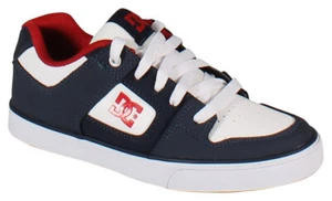 DC Boy's Pure Shoe - DC Navy / Athletic Red - New - Picture 1 of 1