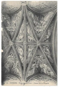 BOURGES 18 Palais Jacques Cœur Chapelle CPA écrite à Melle Boudet de Roujan 1925 - Picture 1 of 2
