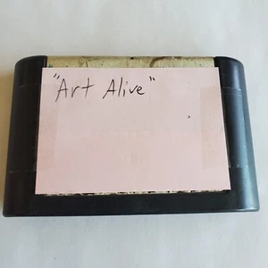 Art Alive (Sega Genesis, 1991) GETESTET UND FUNKTIONSFÄHIG - Bild 1 von 3