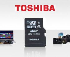 Toshiba 4GB Klasse 4 TF-Karte micro SD SDHC C4 Speicherkarte C04G