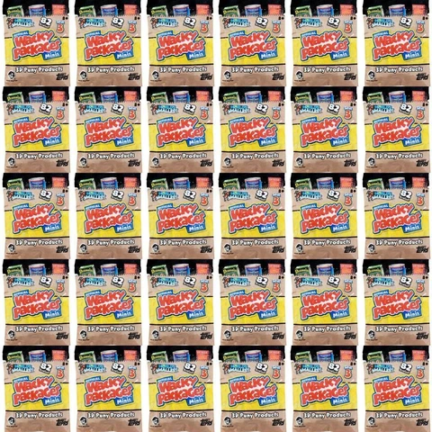 Wacky Packages 3D Minis Series 3 - Lot of 30 Sealed Blind Bags - As Pictured! Cover