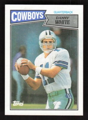 1987 Topps #261 Danny White Dallas Cowboys - Image 1 of 2