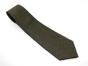 Cravatta cravatta uomo vintage BERT PULITZER BLOOMINGDALE'S seta MADE IN USA FOULARD - Foto 1 di 3