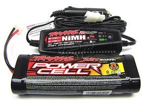 Nitro Slash EZ-Start Battery /Charger (T-maxx Revo 3.3 7.2v Traxxas 44056-3