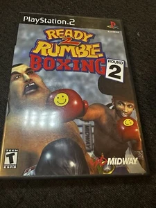 Ready 2 Rumble Boxing: Round 2 (PlayStation 2 PS2, 2000) CIB Complete w/ manual - Picture 1 of 3