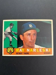 1960 Topps Ray Narleski #161 - Foto 1 di 2
