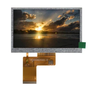 Touch LCD Screen Panel AT043TN25 V.2 4.3" 480×272 Resolution For Innolux - Picture 1 of 5