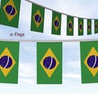 10 20 50 100 Metres Brazil Flags Bunting Bandeira do Brasil Speedy Delivery