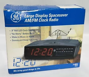 Vintage GE AM/FM Digital Alarm Clock Radio 7-4815 NEW 1997 - Picture 1 of 13