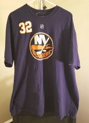 New York Islanders NHL Reebok Vintage Blue Brendan Witt #32 2XL T-Shirt Cover