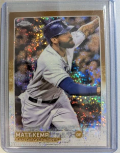 Actualización Topps Chrome 2015 Matt Kemp Gold - Imagen 1 de 18