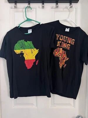 Niños - Camisas de verano negras Historia/Juneteenth 4 talla grande **ENVÍO GRATUITO** Foto 1 de 2
