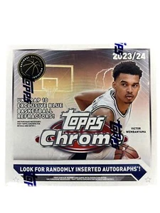 2023-24 Topps Chrome NBA Basketball Factory Sealed Monster Box - Picture 1 of 2