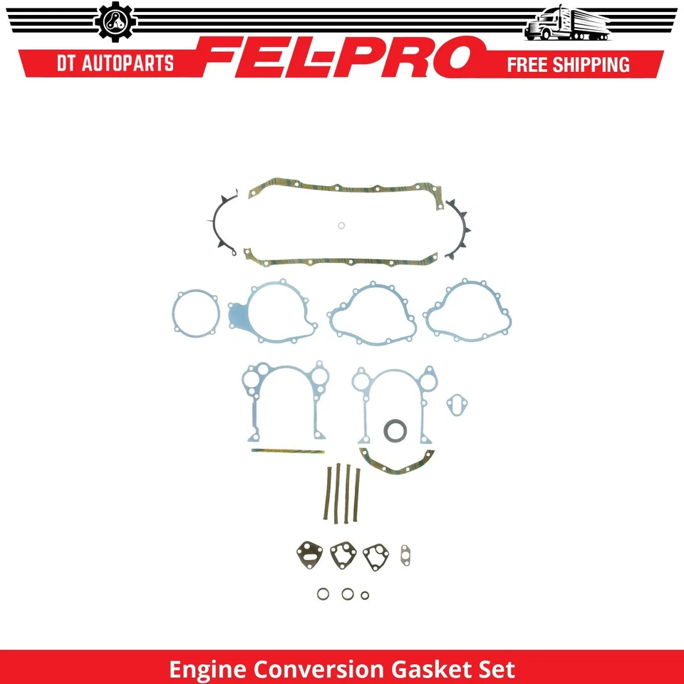 For 1963-1977, 1979-1981 Pontiac LeMans Engine Conversion Gasket Set Fel-Pro - Image 1 of 1