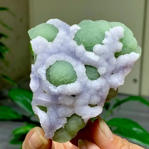 139G Natural Fluorite Green-white dual color crystal mineral Specimen,Zhejiang - Picture 1 of 21