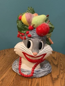 Gebrauchte Vintage nostalgische 1994 Looney Tunes Bugs As Carmen Miranda Keksdose - Bild 1 von 6