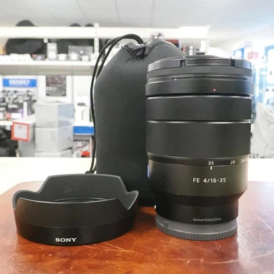 Used Sony FE 16-35mm f4 ZA OSS Vario Tessar - 12 Months Warranty - Image 1 of 4
