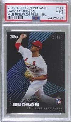 2019 On Demand Rookie Progression Parallel B /50 Dakota Hudson PSA 9 MINT RC - Image 1 of 2
