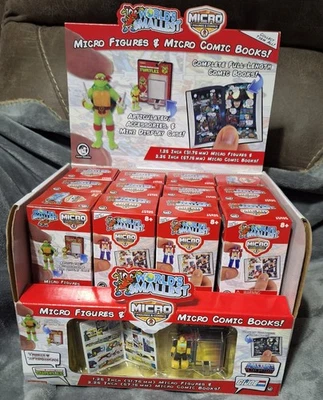 Super Impulse Display Lot of 24 Worlds Smallest Micro Action Figures/Comic Book - Image 1 of 4