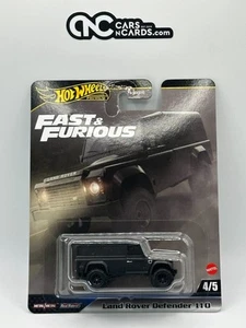 2025 Hot Wheels Premium Fast & Furious 4/5 Land Rover Defender 110 - Picture 1 of 2