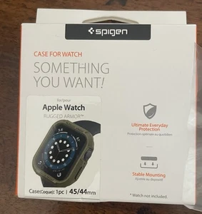 SPIGEN Rugged Armor Pro Gear Case for Apple watch 45/44mm - Photo 1 sur 5