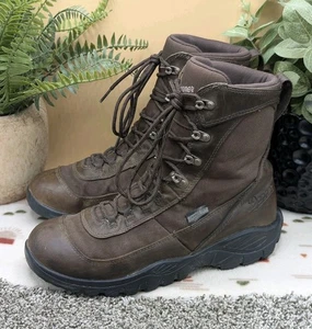Danner Element Mens Size 10 Brown Leather Work Boots Casual Winter - Picture 1 of 11