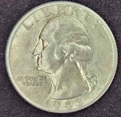 1943 D Quarter Error DDO FS 101 / DIE Rev CRACKS  - Image 1 of 4
