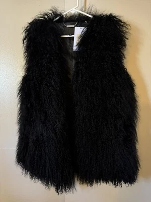 Chaleco de piel de oveja mongola UGG Abbey, para mujer, talla XL, NUEVO CON ETIQUETAS Foto 1 de 4