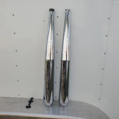 Tubo silenciador escape 38 mm Zeuna BMW Airhead R90s R75 R80  Foto 1 de 4