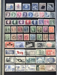 CANADA 1930-1970s - Mixed Multiple Sets of Canadian Stamps - Sold as Seen (1) - Picture 1 of 2