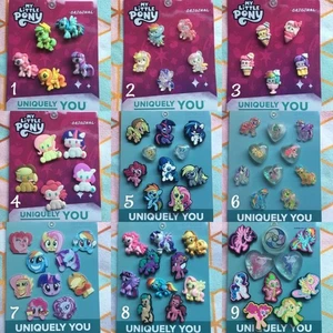 Crocs Handarbeit Jibbitz 5 Stck. My Little Pony Flattershy Rainbowdash Schuh Charms - Bild 1 von 40