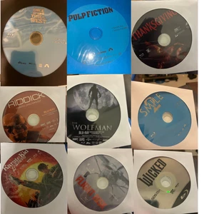 Blu-Ray Movie Lot - NO CASE - Paper DVD Sleeve - Shipped Securely - Picture 1 of 6