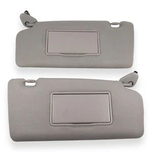 2006-2014 Subaru Tribeca Driver & Passenger Side Sun Visor Pair Set Gray - Picture 1 of 9