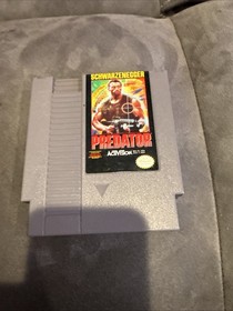 Schwarzenegger Predator Activision Nintendo Nes Game Cartridge Tested !