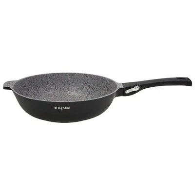 Tognana Padella Alluminio antiaderente (28cm) AMBIZIOSA Nero e Grigio pietra - Immagine 1 di 2